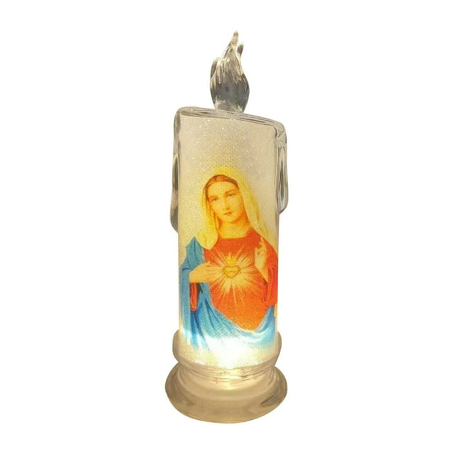 LED Prayer Flameless Candles Divine LED Flameless Candle For Prayer