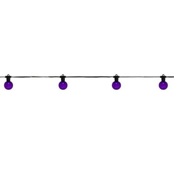LED Prelit Halloween Lights, Purple - 25 Count