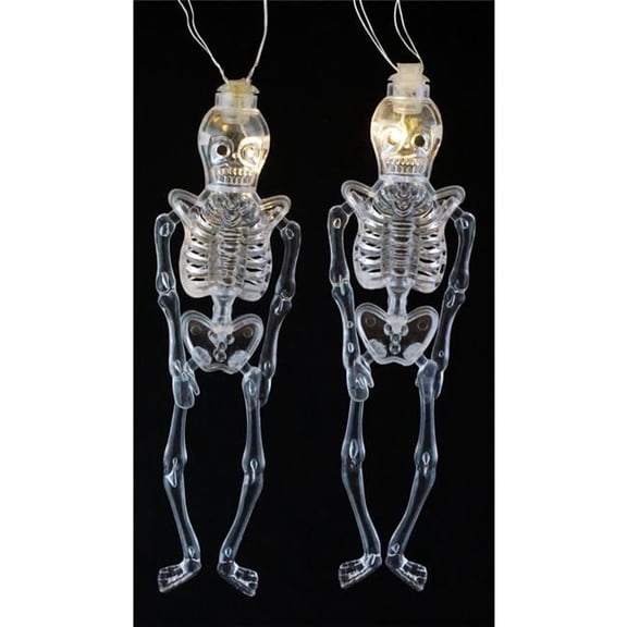 LED Prelit Skeleton Lights - Pack of 12