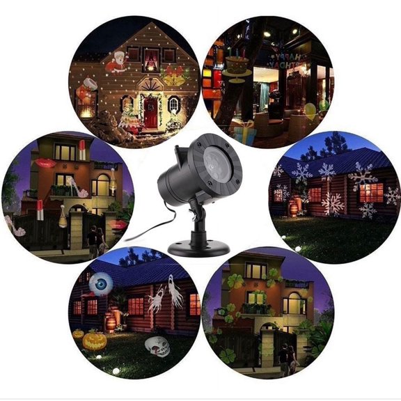 LED Projection Light - House/office - Decoration(12 Slides) - All Festive/Holiday/Season