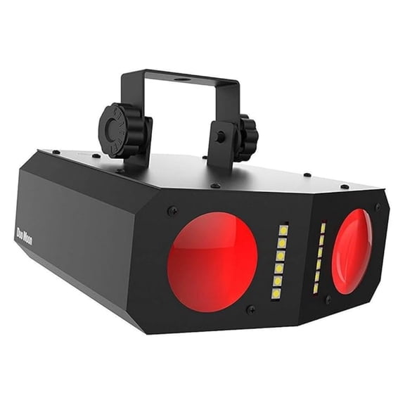 LED Projection Light, Moonflower & Strobe Effect - Plug & Play Party Lights with Sound Activation - Compact Stage Lighting for Events, DJ, Home Decor