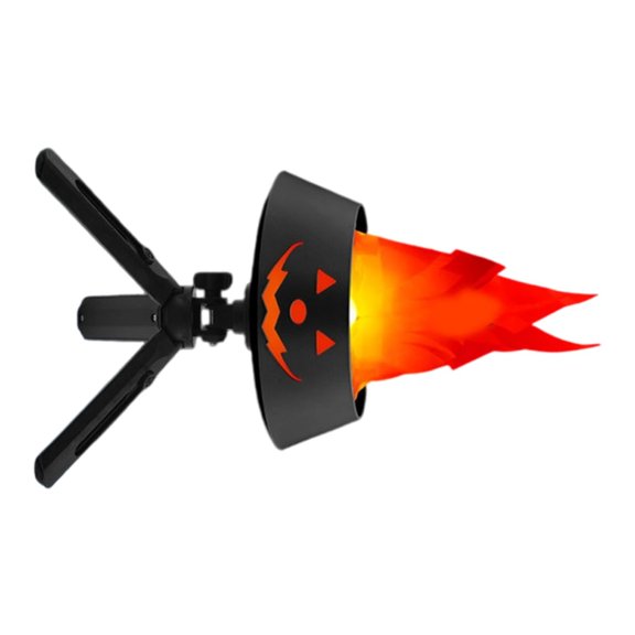 LED Pumpkin Light Realistic Flickering Flame LED Lamp Desktop Ornaments Party Lighting for Home Garden Halloween