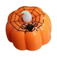 thumbnail image 1 of ​​LED Pumpkin Light Set Flameless Halloween Decoration - 12 Pack Orange Jack-o-lantern Tealights for Party Home Decor​​(B), 1 of 5