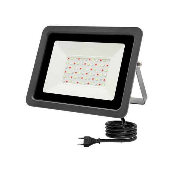 LED RGB Floodlight 50W 100W APP Smart Flood Light Outdoor Lighting IP68 Waterproof LED RGB Spotlight Reflector ,Save Energ