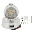 LED RV Bedside Lamp with USB Charging Port Touch Switch Dimmable Light