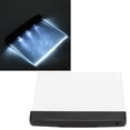 thumbnail image 1 of LED Reading Bright Light Lamp Board For Night Reading, Book With Lightwedge, Best For Bedside, Adjustable Brightness, Portable, Long Battery Life, Wear, Black, ABS Material, 3, 1 of 7