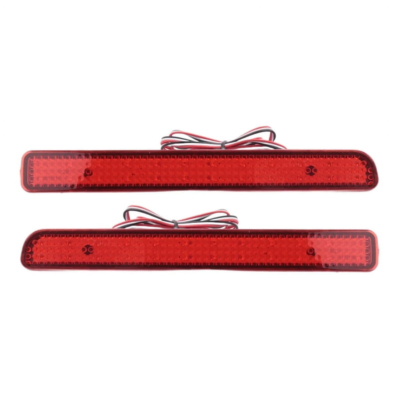 LED Rear Bumper Reflector Light Red Car Driving Brake Fog Lamp for Land ...