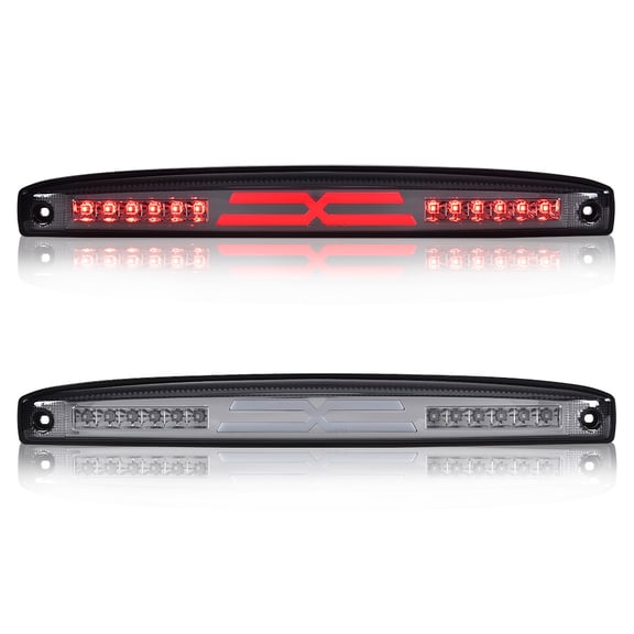 LED Rear Center Tailgate Lamp X Brake Light Fit for 2003-2006 Dodge Ram 2500 3500 Led Tailgate Light Bar Replacement High Mounted Brake Light 05086509AA