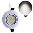 thumbnail image 1 of LED Recessed Spotlight Flat Dimmable 5W Bathroom Recessed 6400K White Light, 1 of 8
