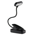 thumbnail image 1 of LED Rechargeable Book Light for Reading in Bed, Eye Caring, ZStepless Dimming Brightness, Small Lightweight Clip On Book Reading Light for Studying, 1 of 5