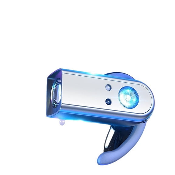 LED Rechargeable Ear Worn Headlamp with Red Light, Fashion Motion Sensor Adjustable Comfortable Headlight, Lightweight and Suitable Head Lamp for Working,Camping, Hiking and Running