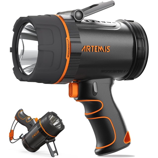 LED Rechargeable Marine Spotlight 2000 Lumen Handheld Spot Light