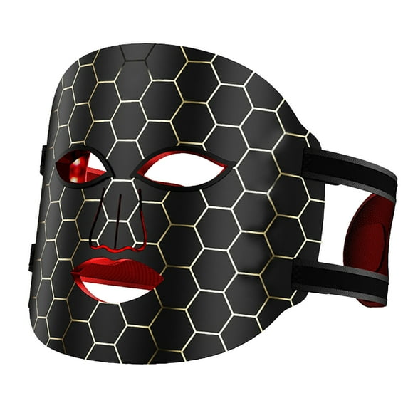 LED Red Blue Light Facial Device for Skin and with Photonic Technology for Sensitive and Oily Skin