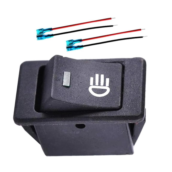 LED Red Colored Lighted Toggle Switch Rocker 12V 35A Switch for Car