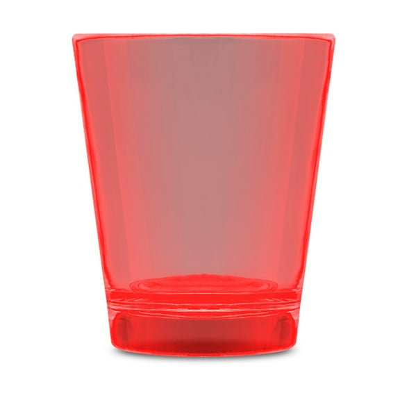 LED Red Dice 2 oz Shot Glass (2 pieces)
