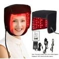 LED Red Light Therapy Helmet Hair Growth Hat Red & Infrared Light
