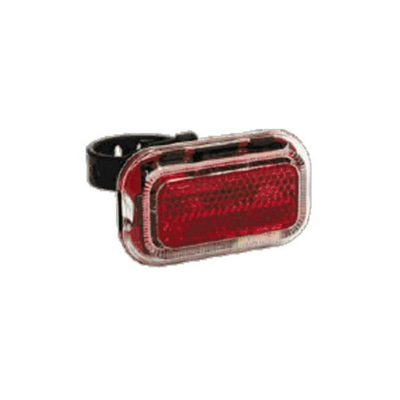 Bright Ideas 257R Waterproof LED Bike Tail Light & Reflective Lens - Red