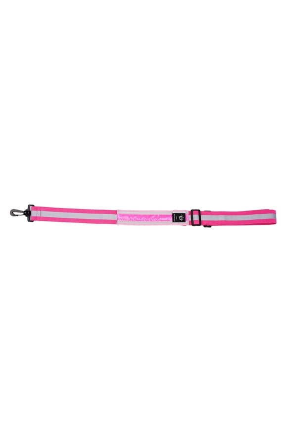 LED Reflective Belt Sash Adjustable Length LED Light Up Running Belt for Jogging Running Cycling Walking Motorcycle