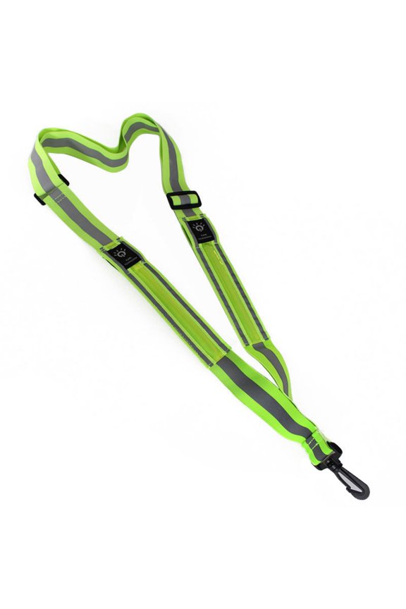 LED Reflective Sashes Rechargeable Cycling Reflective Running Belt Walking for Men Women