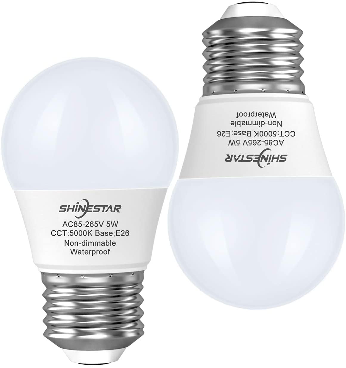 LED Refrigerator Light Bulb, 120v 40w Appliance Light Bulb, Daylight 5000K, Ideal for Fridge