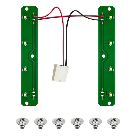 LED Refrigerator Light Module W11043011 for W10866538 W11527432 W11042554 W11387579 For Multiple Brands Energy Efficient Long Lasting Brightness