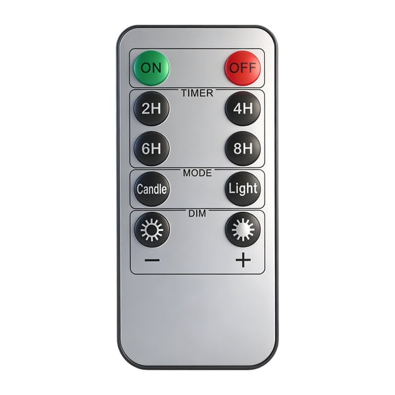 LED Remote ControlLER with Timer Buttons, and Light Modes, Dim Up and Dim Down Keys, 10-Key ABS Handheld Controller for Party Decor Lighting