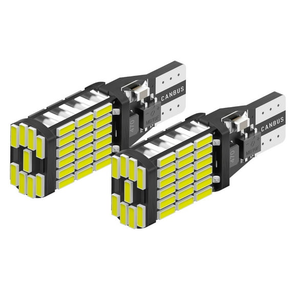 LED Reverse Back Up Light Bulbs 921 912 W16W T15 906 916 Super White 6000K Lamps