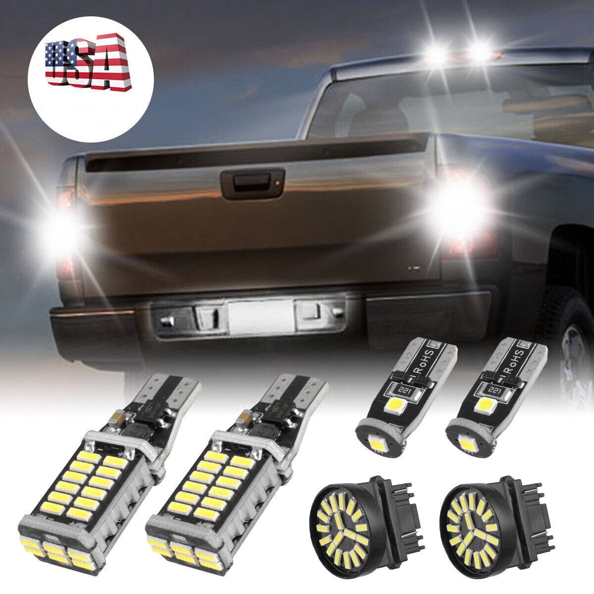 LED Reverse License Plate Brake Light Kit For Chevrolet Silverado 1500