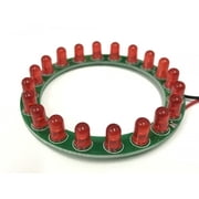 LED Ring Built and Tested - 2inch 6mm - Diffused BLUE
