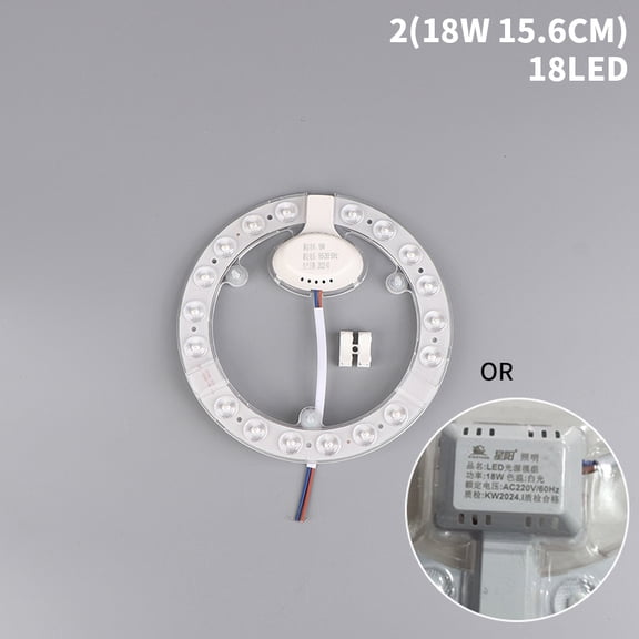 LED Ring PANEL Circle Light 12W 18W 24W 36W Ceiling board Fixtures lamp board blubs Round Replacement Board