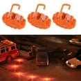 thumbnail image 1 of LED Road Flares, 1/2/3/4 Pack Emergency Light Kit Roadside Safety Discs for Car Truck Boat, RV Accessories and Essentials, 1 of 9