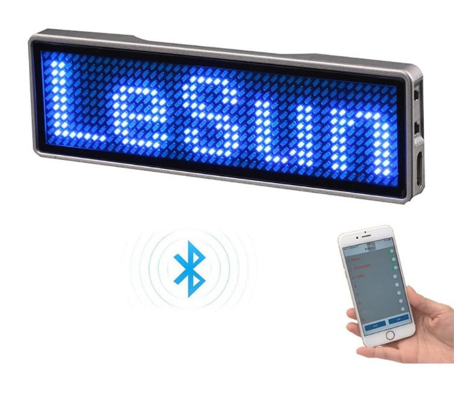 LED Rolling Signage, Bluetooth Controlled P6 Programmable Display