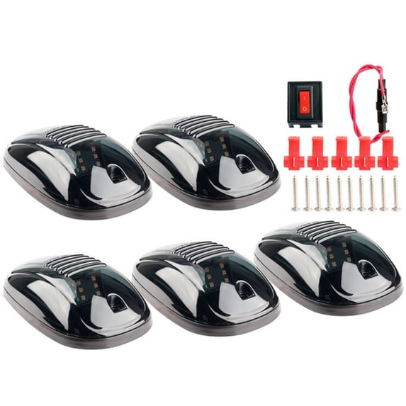 LED Roof Light Bar for Trucks Top Mount Design with Wired Cabin and Drill Options 5PCS