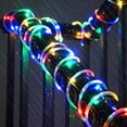 thumbnail image 1 of LED Rope Lights Battery Operated String Lights,39FT 100 LEDs 8 Modes Outdoor Waterproof Clear Tube Fairy Lights Dimmable/Timer with Remote for Camping Party Garden Holiday Decoration,Multicolor, 1 of 8