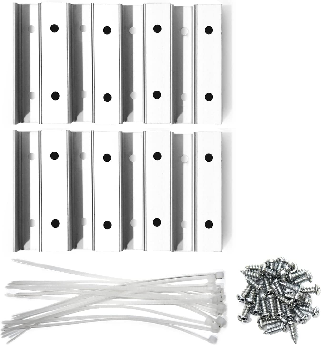LED Rope Lights Clips Holder 30Pack Mounting Clips for Neon Lights, Easy Installation and