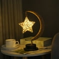 thumbnail image 1 of LED Rope Star Lamp, Hand Wound Copper Wire Iron Decorative Night Light, Warm Glow Bedside Lamp for Bedroom, Living Room, Christmas, Party, Wedding and Holiday Gift, 1 of 5