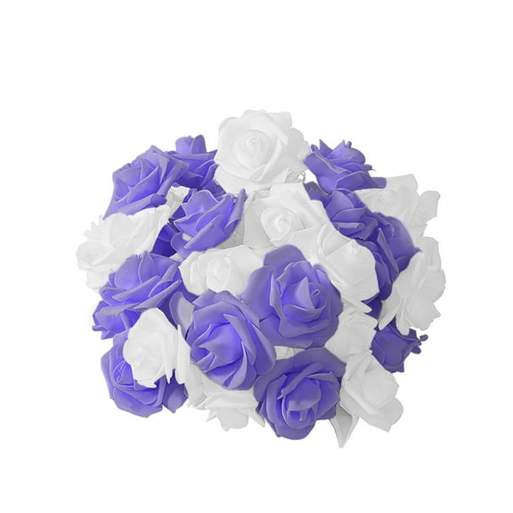 LED Rose Flower String Lights - Battery Operated Fairy Lights for Bedroom, Wedding & Party Decor Warm White LED Flower Garland for Indoor/Outdoor - Valentine's, Mother's Day & Anniversary