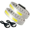 thumbnail image 1 of LED Running Armband, Adjustable Lighting Modes Rechargeable Reflective Ankle Bands Wristbands Dog Lights for Night Walking,Jogging, Cycling, Camping ,Hiking, Set of 2, 1 of 9