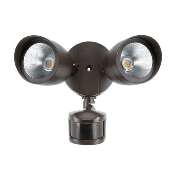 LED SECURITY LIGHTS, 5000K, 270, CRI80, ES, UL, 20W, 120W EQUIVALENT, 50000HRS, LM1400, DIMMABLE, INPUT VOLTAGE 120-277V, WHITE