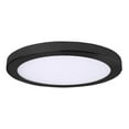 thumbnail image 1 of LED-SM15DL-BLK LED PLATTER ROUND LIGHT 15 x 1 BLACK AMAX LIGHTING INC., 1 of 1