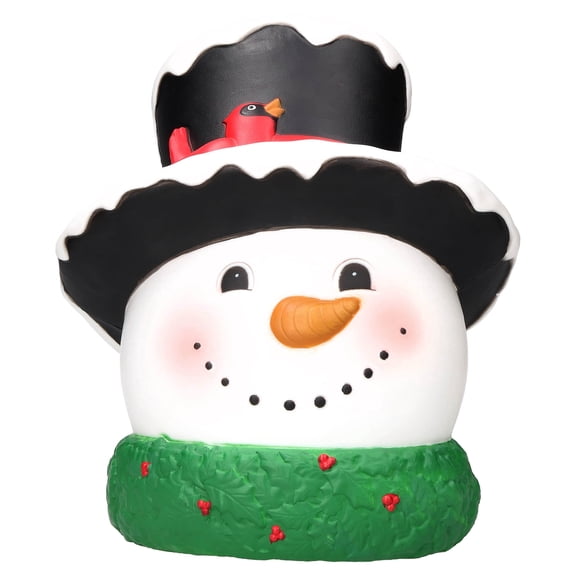 LED Snowman Christmas Tree Topper, Multicolor, 13", by Holiday Time