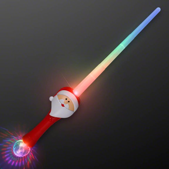 LED Santa Toy Sword Expandable Saber
