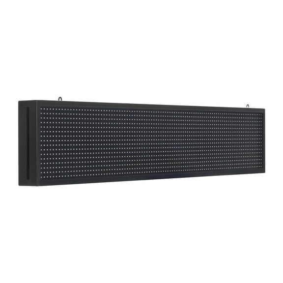 LED Scrolling Sign P10 Full Color, 40x8in Programmable Display Board