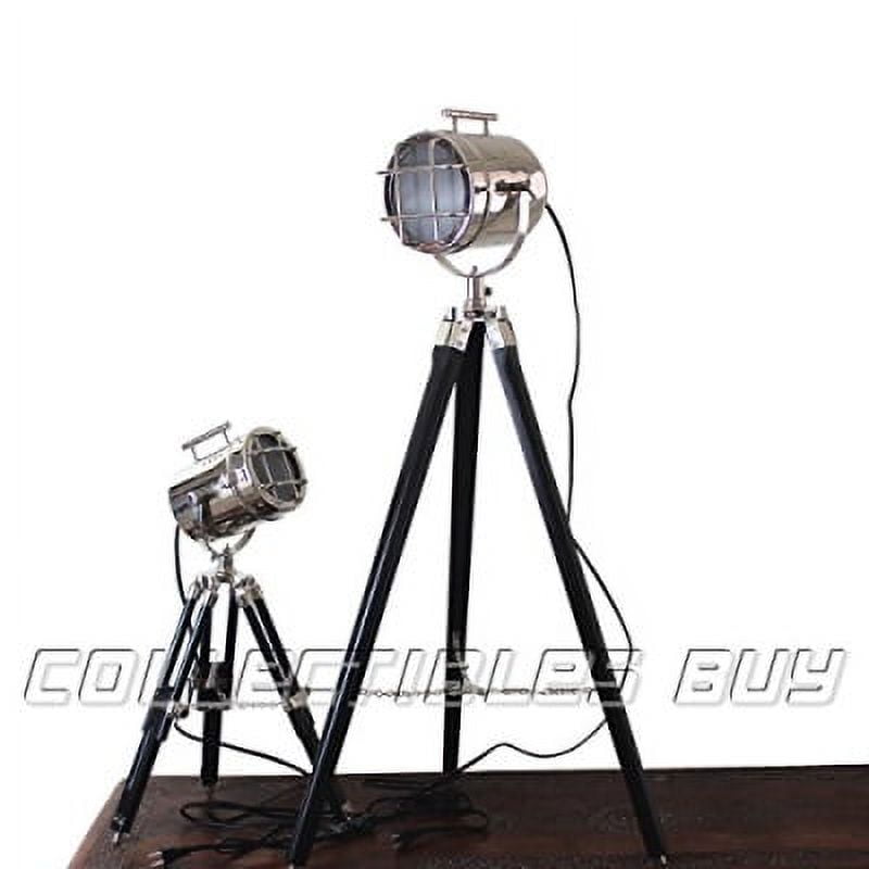 LED Searchlight Marine Small and Big Floor Lamp Combo Vintage Home Decorative Spotlight and Table Lamp - Hollywood Article - Tom Cruse Favorite