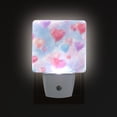 thumbnail image 1 of LED Sensor Night Light Auto On/Off Dusk to Dawn Lamp for Bedroom Hallway Colorful Heart-shaped Balloons 2 Pack, 1 of 7