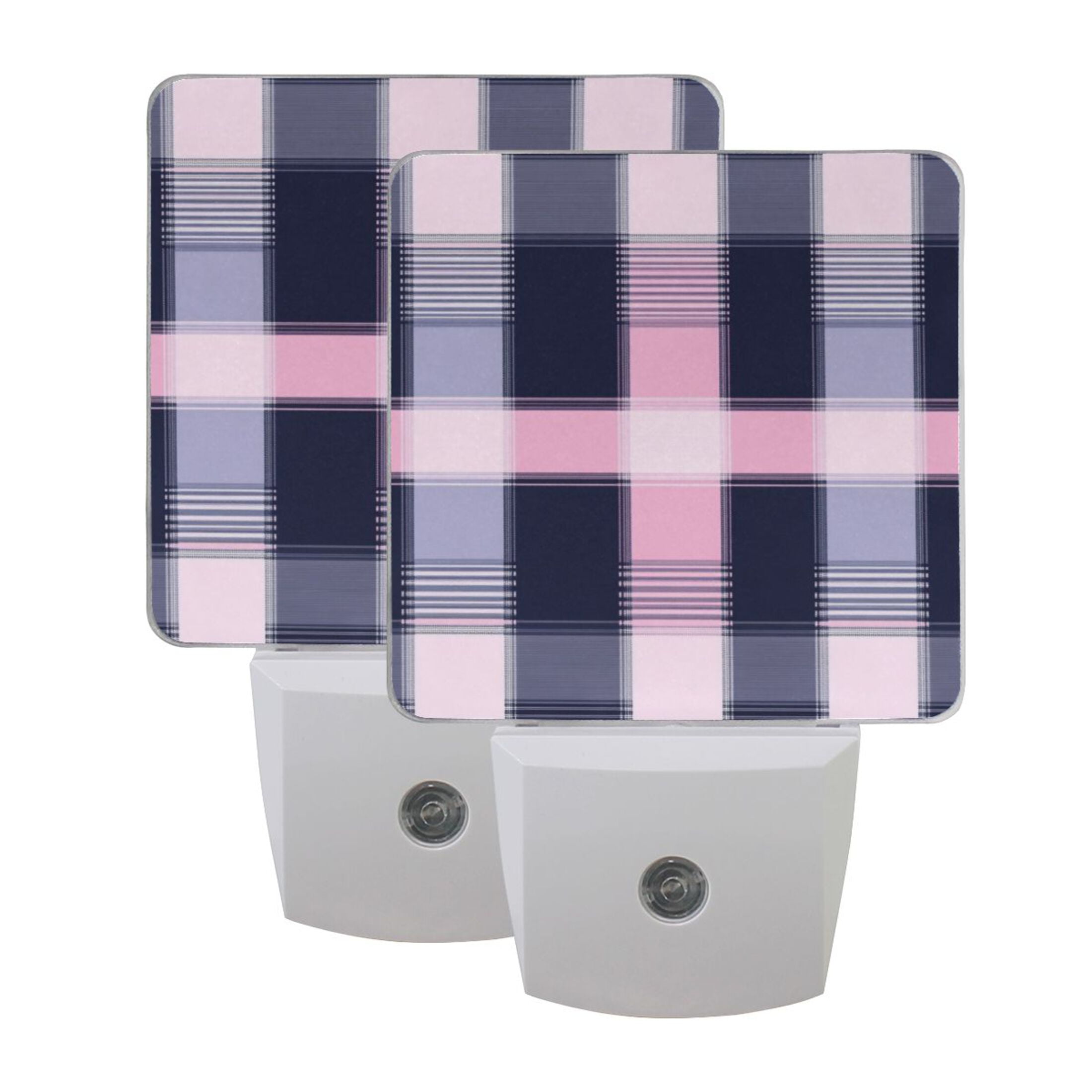 LED Sensor Night Light Dusk to Dawn Auto ON & Off, Plug-in Pink and ...