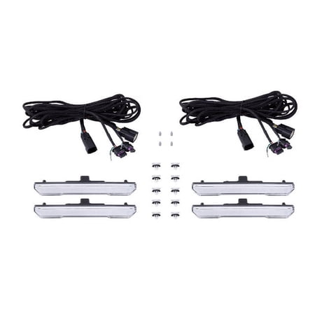 LED Sequential Sidemarkers for 20-21 Sierra 2500/3500 HD Clear Set Diode Dynamics Fits select: 2020-2022 GMC SIERRA
