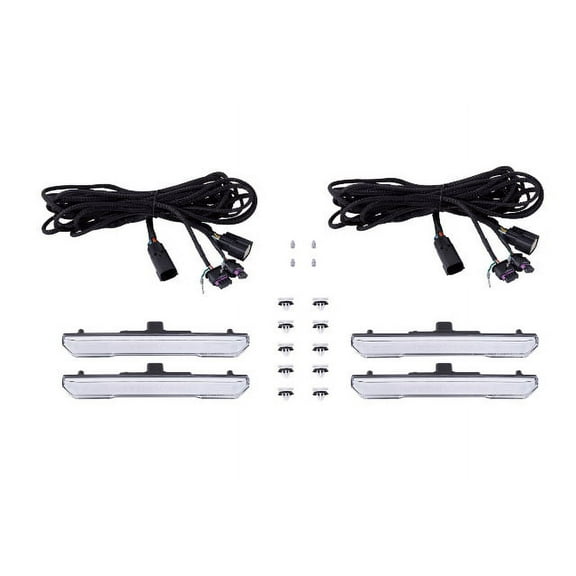 LED Sequential Sidemarkers for 20-21 Sierra 2500/3500 HD Clear Set Diode Dynamics Fits select: 2020-2022 GMC SIERRA