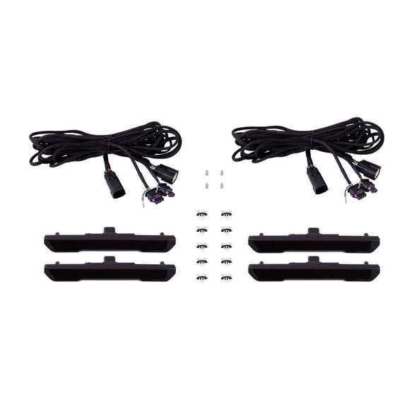 LED Sequential Sidemarkers for 20-21 Sierra 2500/3500 HD Smoked Set Diode Dynamics Fits select: 2020-2022 GMC SIERRA
