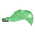 thumbnail image 1 of LED Sequined Baseball Hat, Green, 1 of 1